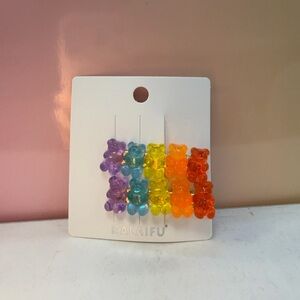 Gummy Bear Hair Clips